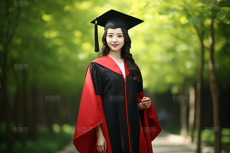 毕业生学生高清摄影图