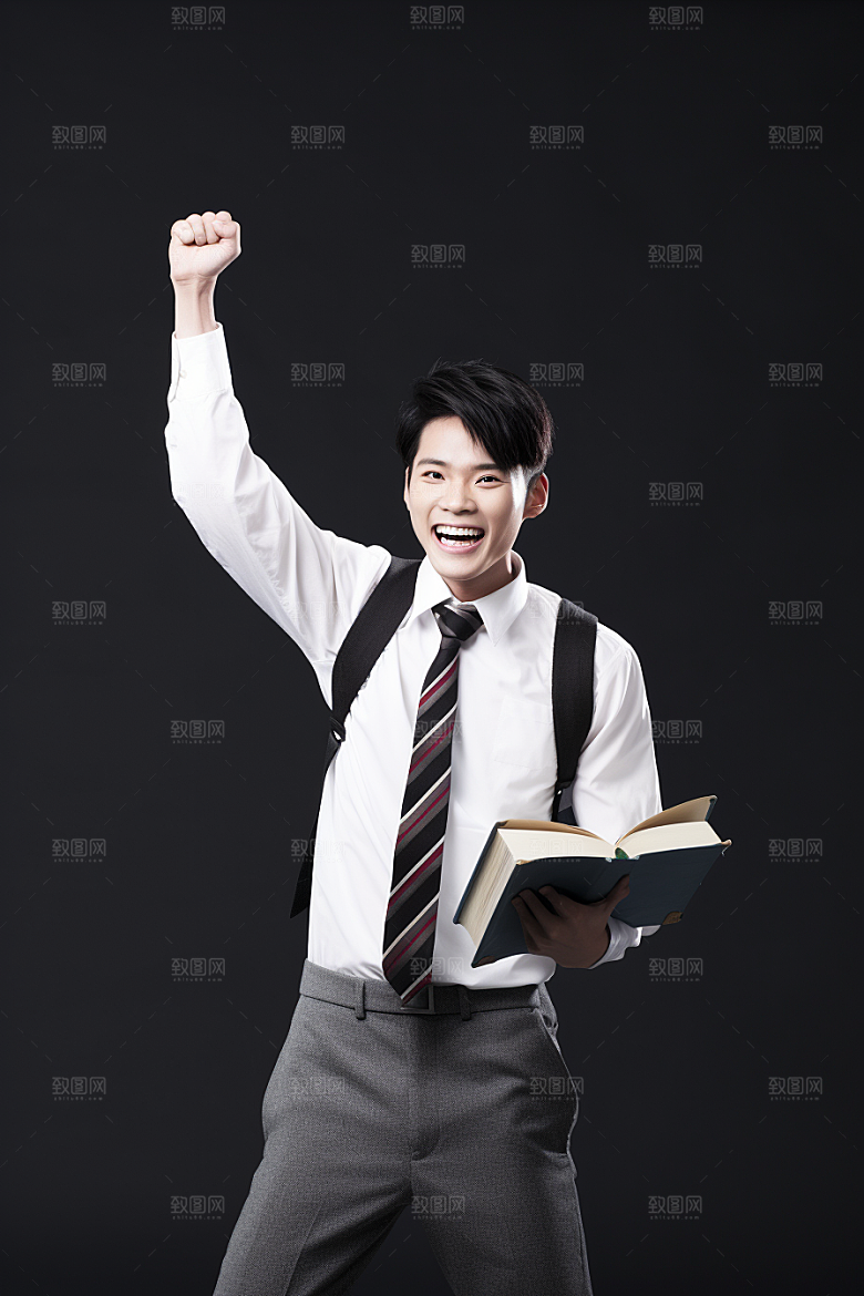毕业生形象人物摄影图