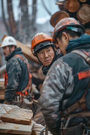 工地施工高清建造摄影图