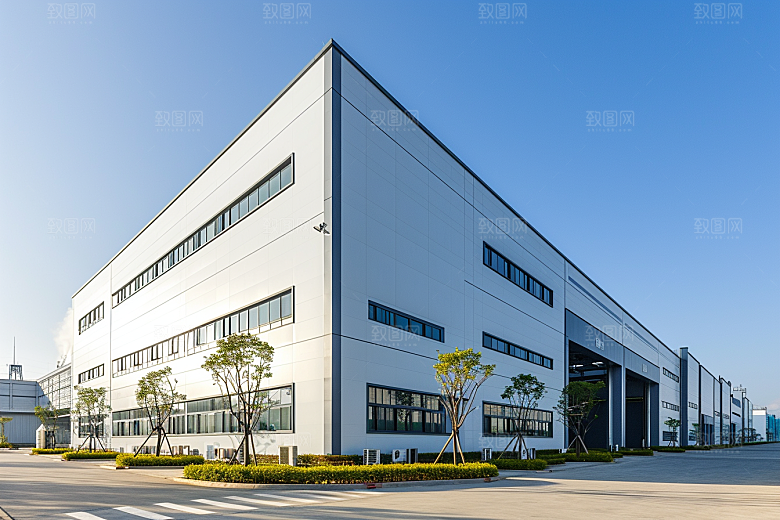 工业厂房工业生产工业区摄影图