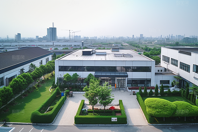 工业厂房工厂实景效果图