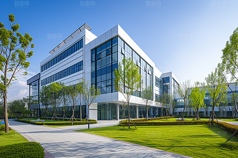 工业厂房实景工业区效果图