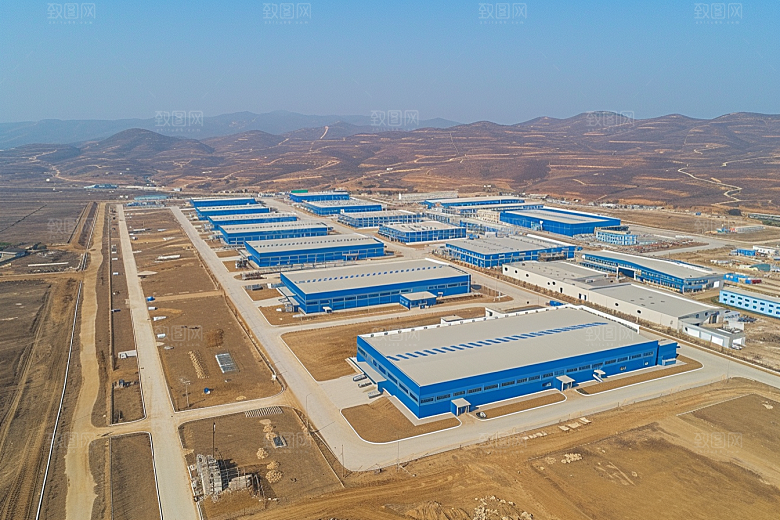 工业厂房工厂生产效果图