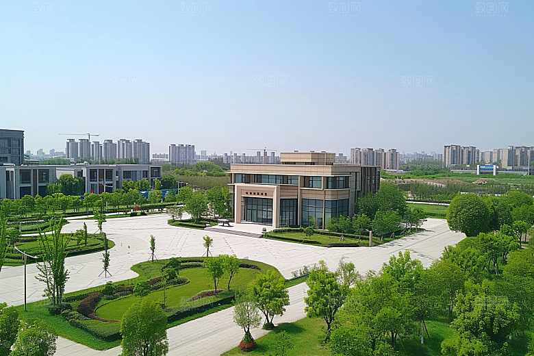 工业厂房高清生产效果图