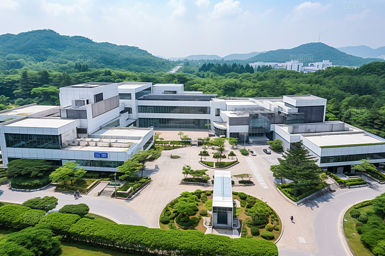 工业厂房地块高清效果图