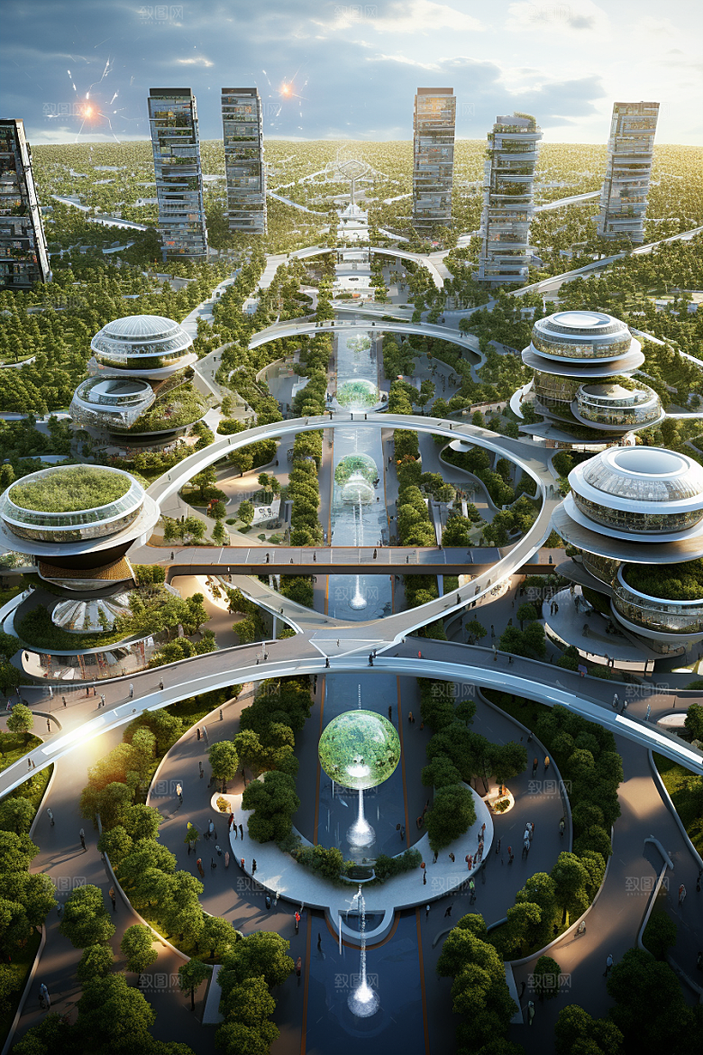 工业厂房地块工厂效果图