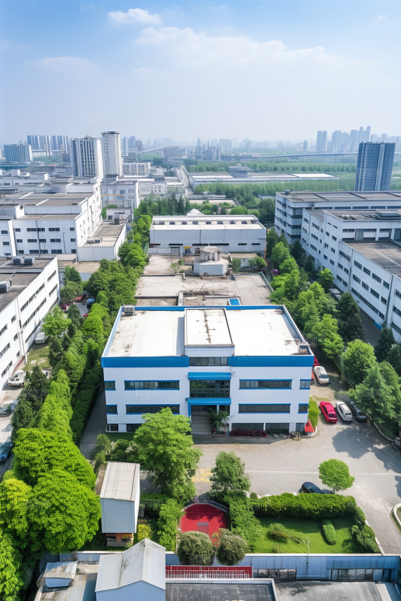 工业厂房规划板块效果图