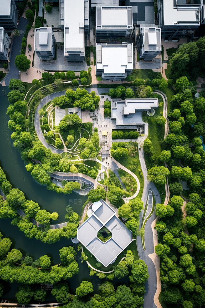 工业厂房生产线工厂效果图