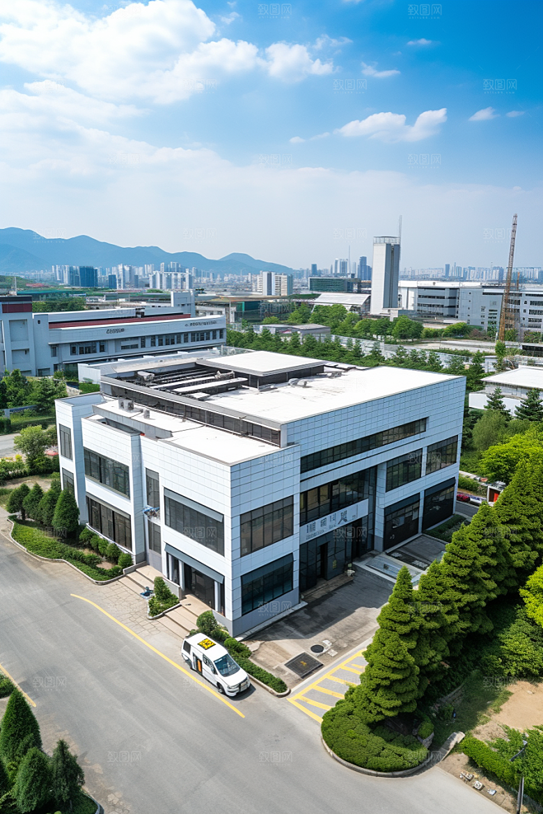 工业厂房板块高清效果图