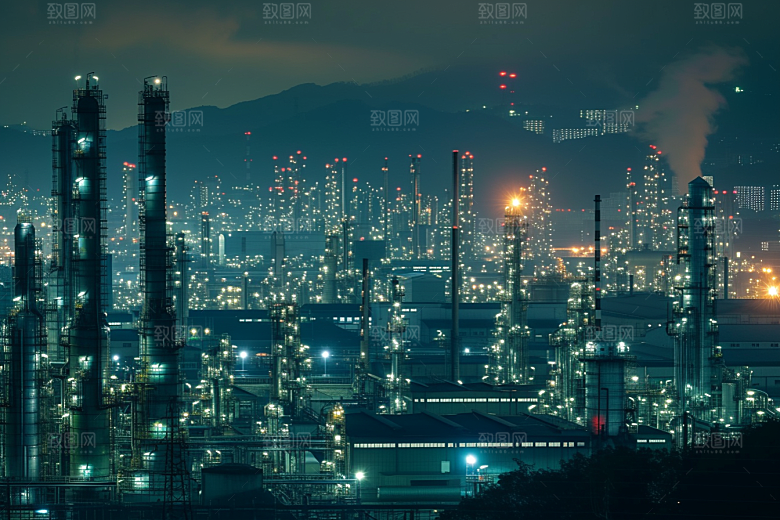 工业厂房生产工业区效果图