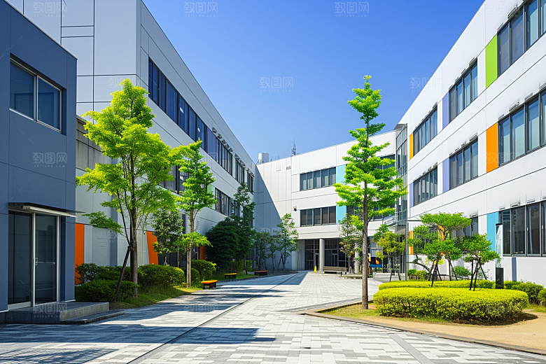 工业厂房工业区生产效果图