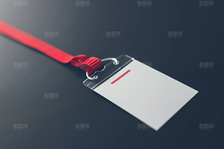工作证大气证件样机