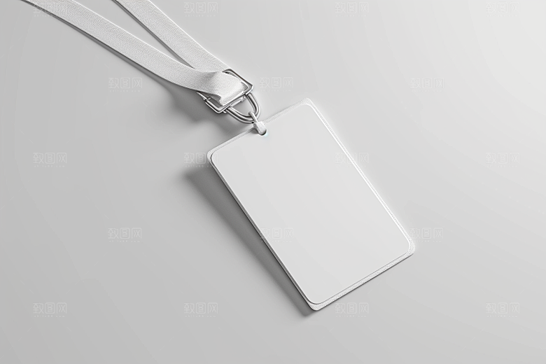 工作证身份牌简约样机
