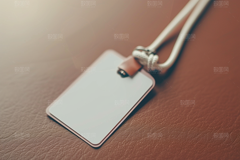 工作证证件简约样机