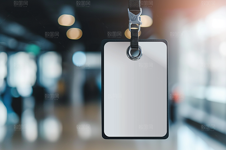 工作证高清证件样机