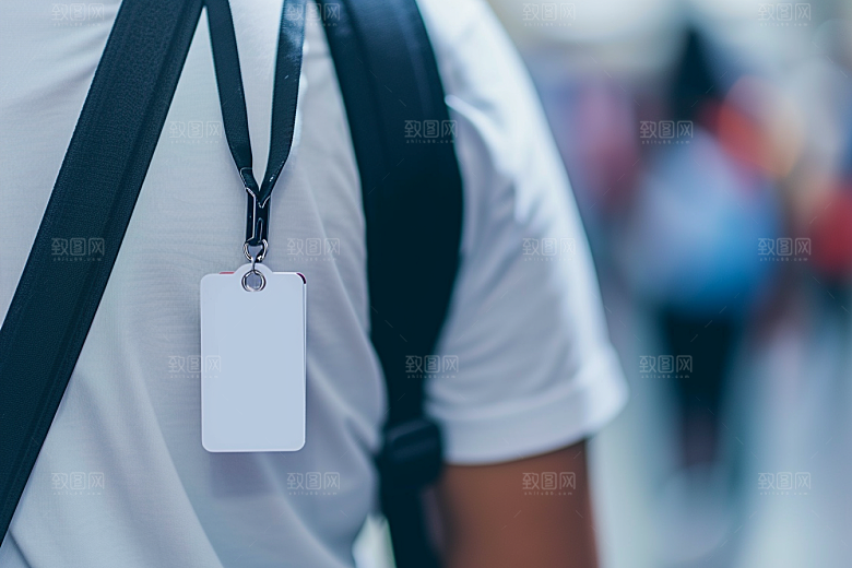 工作证大气证件样机