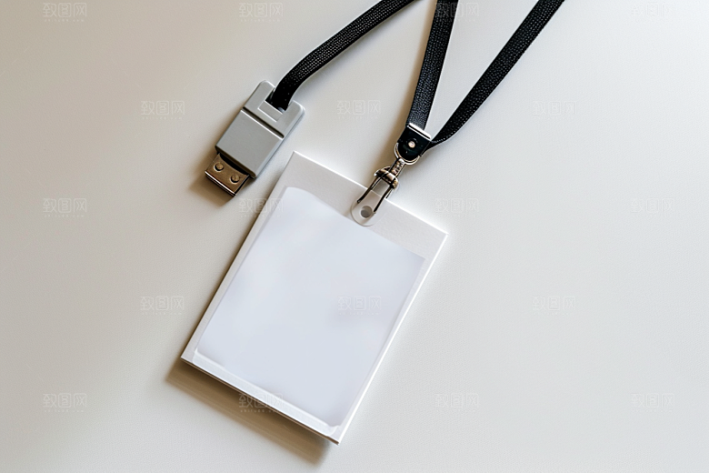 工作证证件简约样机