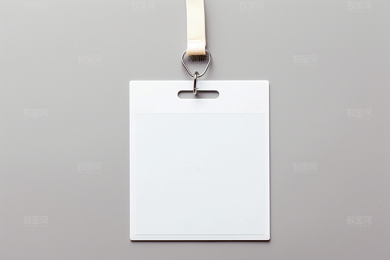 工作证证件大气样机
