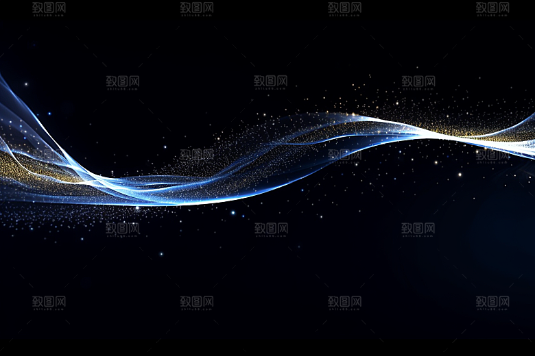 光线波长光束渐变背景图