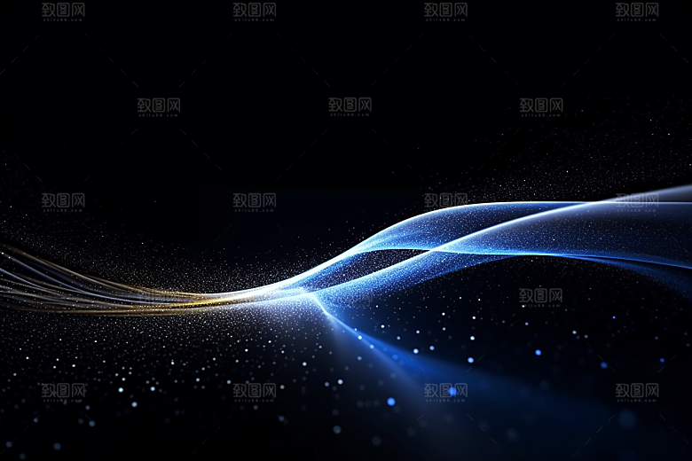 光线波长未来感高清背景图