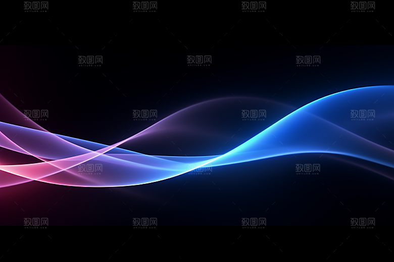 光线波长高清渐变背景图