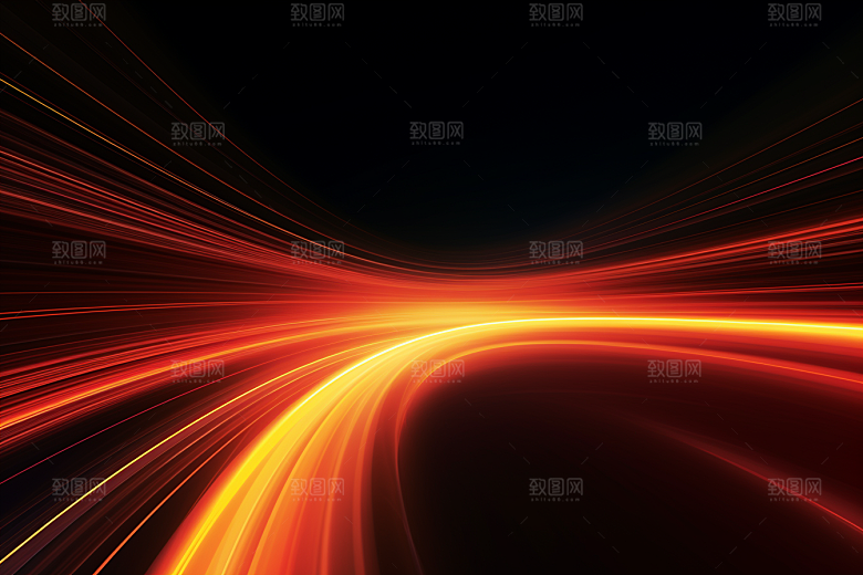 光线波长粒子光束背景图