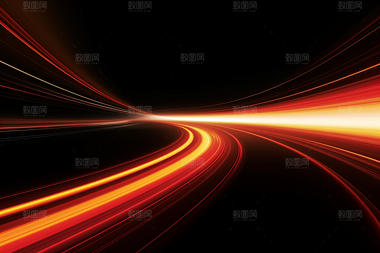 光线波长高清未来感背景图