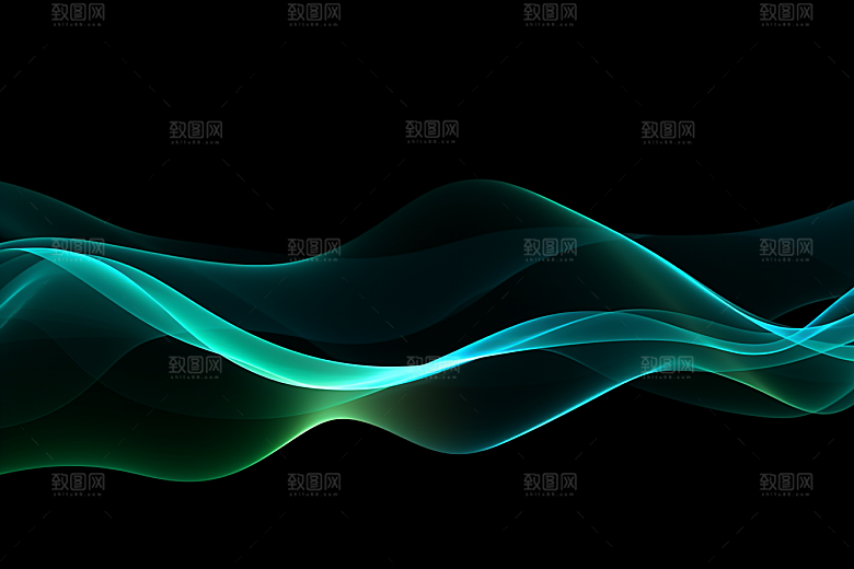 光线波长光波粒子背景图