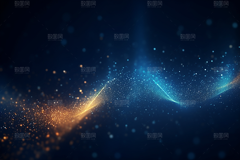 光线波长渐变光束背景图