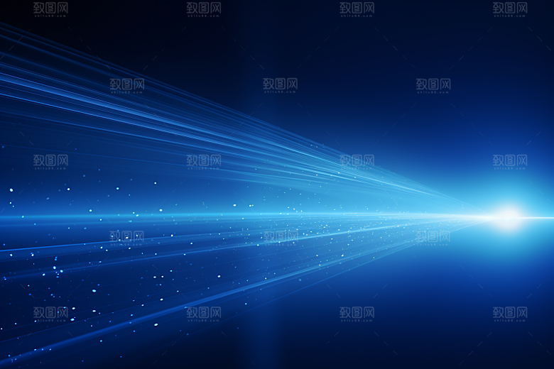 光线波长波浪渐变背景图