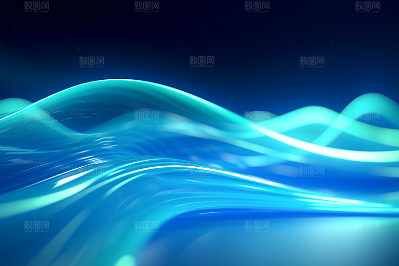 光线波长高清渐变背景图