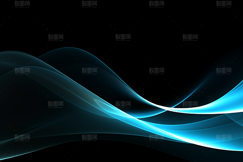 光线波长抽象未来感背景图