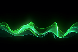 光线波长电波抽象背景图