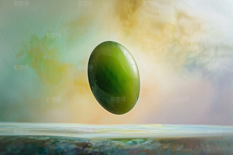 古董玉石首饰奢华素材