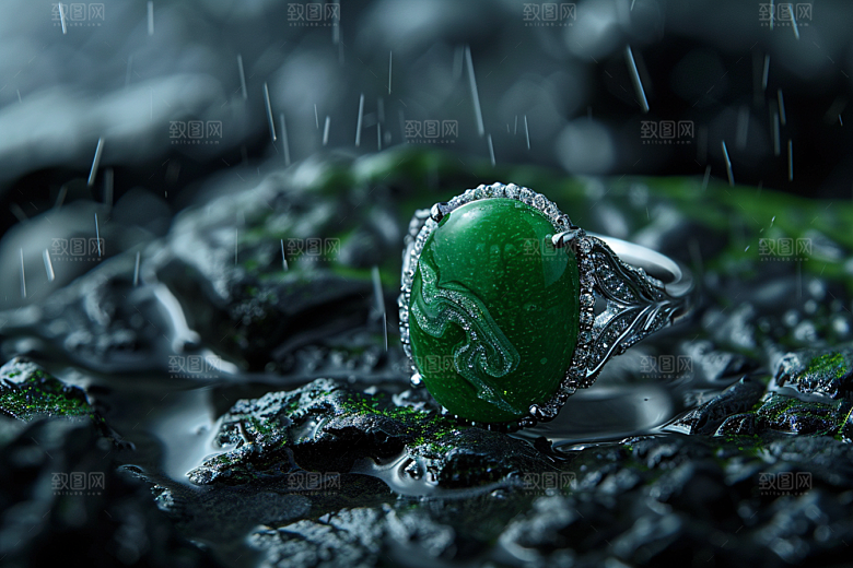 玉石首饰典雅素材