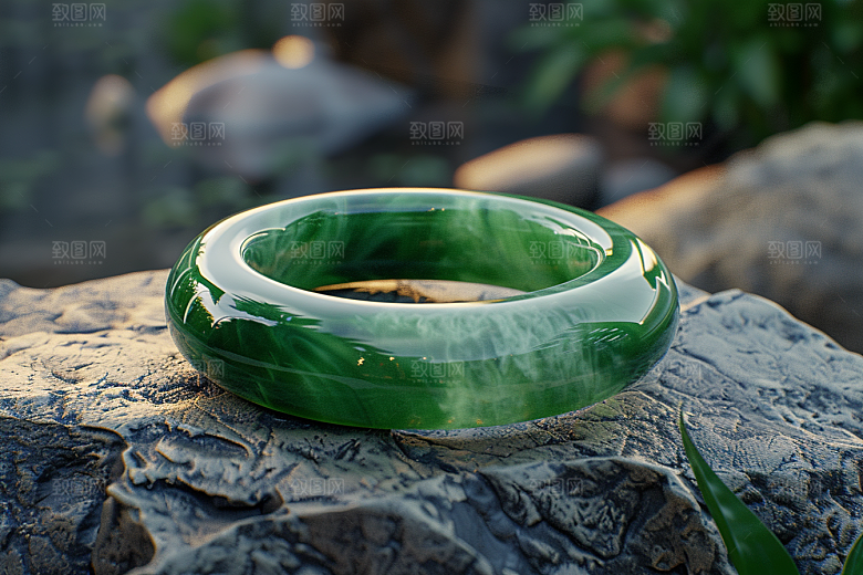 玉石美玉绿色素材