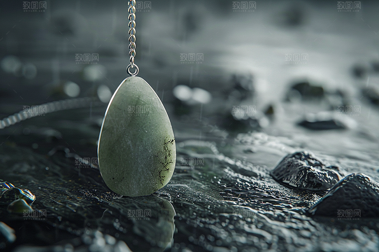 玉石典雅晶莹剔透素材