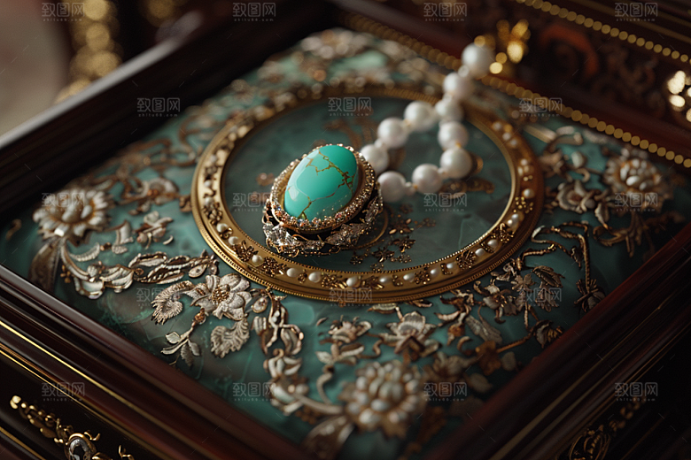 玉石珠宝精致奢侈品素材