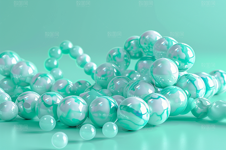 玉石珠宝润泽美玉素材