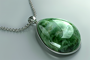 玉石珠宝绿色奢侈品素材