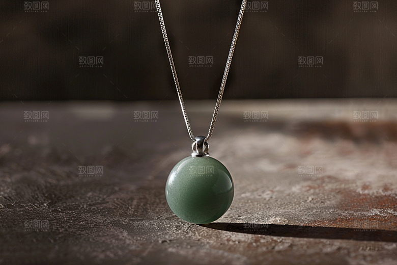 玉石珠宝奢华润泽素材