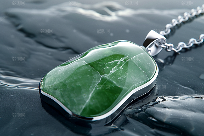 玉石珠宝奢侈品绿色素材