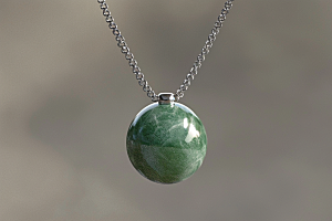 玉石珠宝精致绿色素材