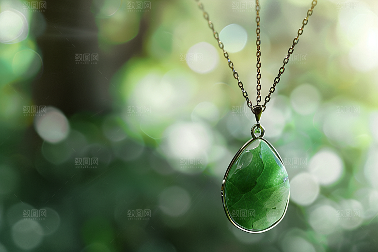 玉石珠宝精致奢华素材