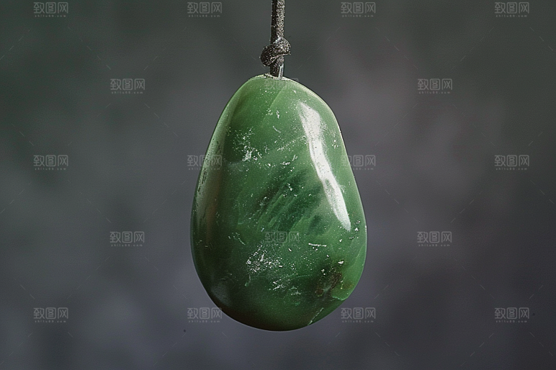 玉石珠宝绿色奢侈品素材