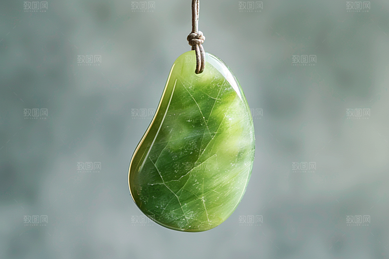 玉石珠宝大气润泽素材