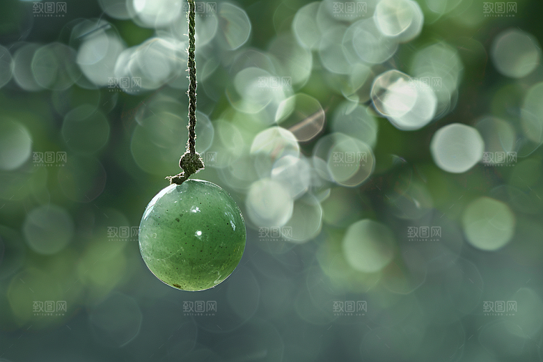玉石珠宝奢华通透素材