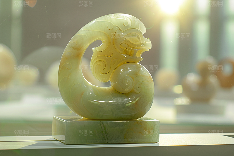 玉石珠宝光泽奢侈品素材