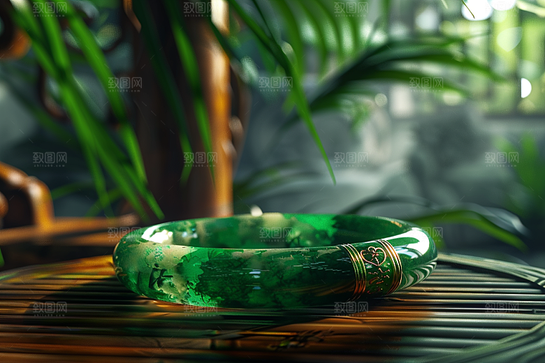 玉石珠宝奢华美玉素材