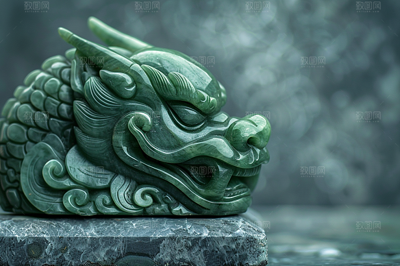 玉石珠宝通透奢华素材